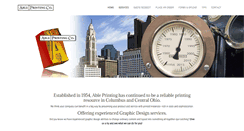 Desktop Screenshot of ableprintingco.com